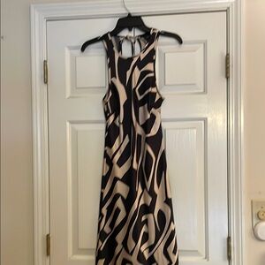 House of Harlow 1960 Black and Cream Women's Dress S